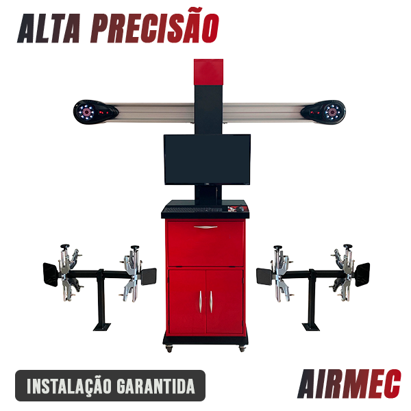 Alinhador de direção 3d CT1000 da marca brasileira cartech